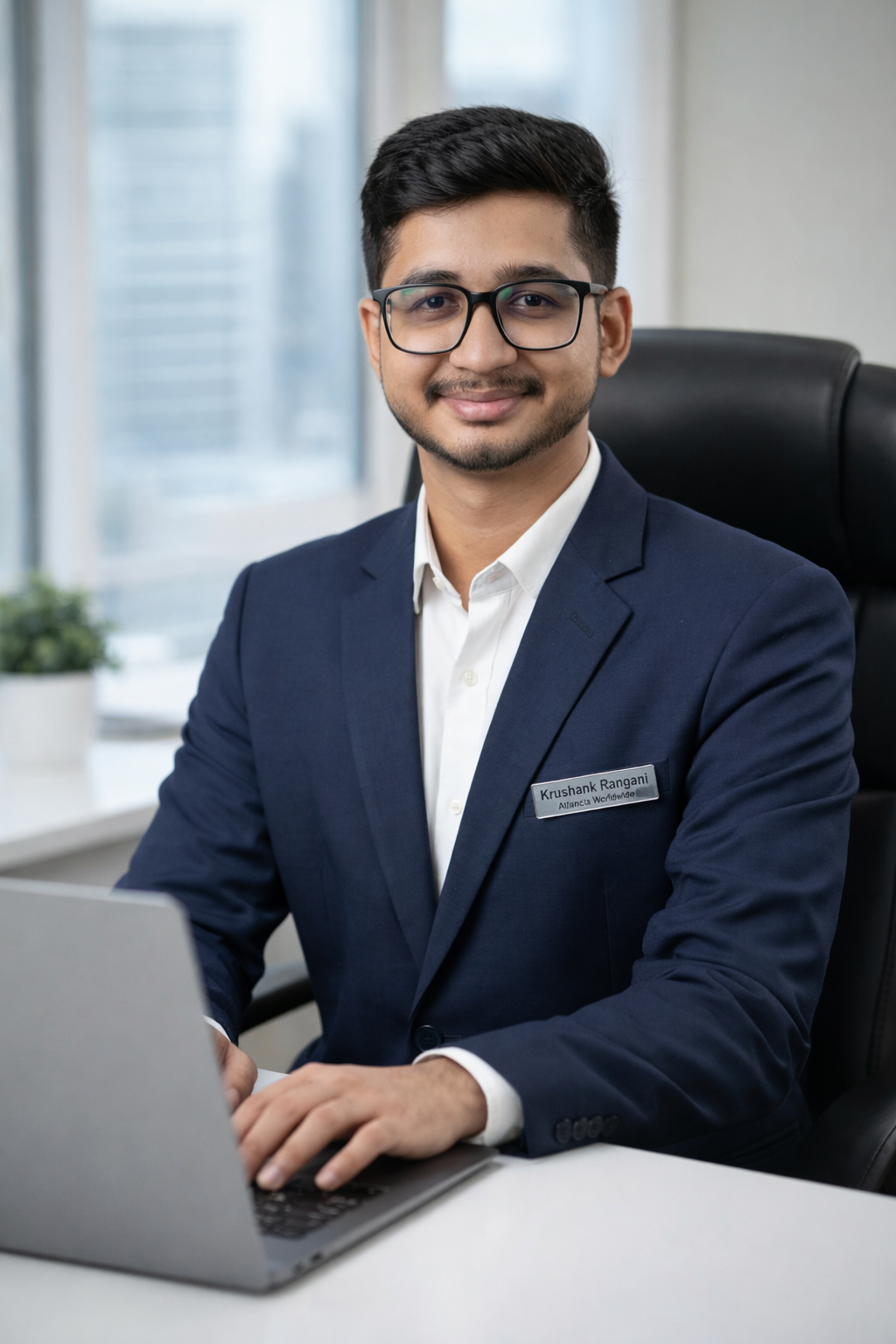 Krushank Rangani, Founder & CEO of Atlancia Worldwide